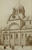 An illustration from Dalmatia, the Quarnero and Istria, with Cettigne in Montenegro and the island of Grado (1887)