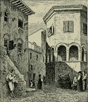 An illustration from Dalmatia, the Quarnero and Istria, with Cettigne in Montenegro and the island of Grado (1887)