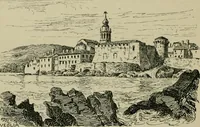 An illustration from Dalmatia, the Quarnero and Istria, with Cettigne in Montenegro and the island of Grado (1887)
