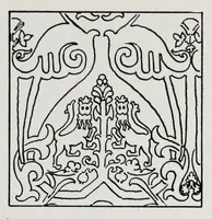Picture 8 of 19 from Damasks : their origin & ornamentation (1920), leaf 25