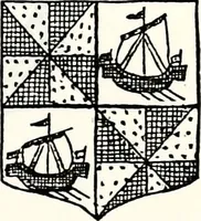 An illustration from Dame heraldry (1886)