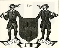 An illustration from Dame heraldry (1886)