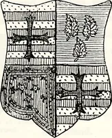An illustration from Dame heraldry (1886)