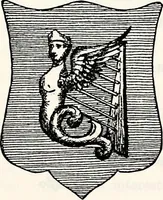 An illustration from Dame heraldry (1886)