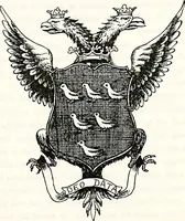 An illustration from Dame heraldry (1886)