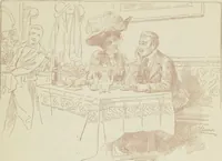 An illustration from Da minha terra: figuras gradas; impressões de arte. Illus. de Roque Gameiro e Santos Silva (1909)