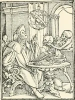Picture 40 of 57 from The dance of death : the full series of wood engravings reproduced in phototype from the proofs and original editions (1886), leaf 101