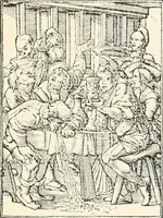 Picture 43 of 57 from The dance of death : the full series of wood engravings reproduced in phototype from the proofs and original editions (1886), leaf 107