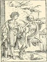 Picture 50 of 57 from The dance of death : the full series of wood engravings reproduced in phototype from the proofs and original editions (1886), leaf 121