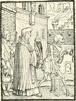 Picture 4 of 57 from The dance of death : the full series of wood engravings reproduced in phototype from the proofs and original editions (1886), leaf 25
