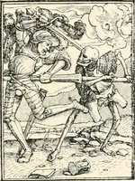 Picture 12 of 57 from The dance of death : the full series of wood engravings reproduced in phototype from the proofs and original editions (1886), leaf 41