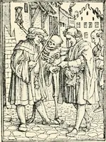 Picture 21 of 57 from The dance of death : the full series of wood engravings reproduced in phototype from the proofs and original editions (1886), leaf 61