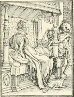 Picture 30 of 57 from The dance of death : the full series of wood engravings reproduced in phototype from the proofs and original editions (1886), leaf 79