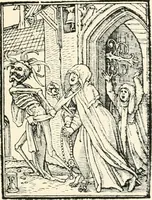 Picture 33 of 57 from The dance of death : the full series of wood engravings reproduced in phototype from the proofs and original editions (1886), leaf 85