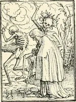 Picture 35 of 57 from The dance of death : the full series of wood engravings reproduced in phototype from the proofs and original editions (1886), leaf 89