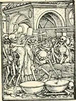 Picture 37 of 57 from The dance of death : the full series of wood engravings reproduced in phototype from the proofs and original editions (1886), leaf 93