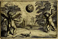 An illustration from Dan. Heinsii Lof-Sanck Van Iesus Christus, den eenigen end eeuwigen Son Godes. Met noodelicke Vytleggingen aenvvÿsende den gront van het out Christelick geloof, in den selven vervat (1616)