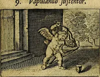 Picture 17 of 72 from Dan. Heinsii Lof-Sanck Van Iesus Christus, den eenigen end eeuwigen Son Godes. Met noodelicke Vytleggingen aenvvÿsende den gront van het out Christelick geloof, in den selven vervat (1616), leaf 148
