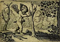An illustration from Dan. Heinsii Lof-Sanck Van Iesus Christus, den eenigen end eeuwigen Son Godes. Met noodelicke Vytleggingen aenvvÿsende den gront van het out Christelick geloof, in den selven vervat (1616)