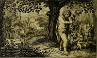 An illustration from Dan. Heinsii Lof-Sanck Van Iesus Christus, den eenigen end eeuwigen Son Godes. Met noodelicke Vytleggingen aenvvÿsende den gront van het out Christelick geloof, in den selven vervat (1616)