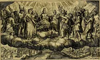 Picture 65 of 72 from Dan. Heinsii Lof-Sanck Van Iesus Christus, den eenigen end eeuwigen Son Godes. Met noodelicke Vytleggingen aenvvÿsende den gront van het out Christelick geloof, in den selven vervat (1616), leaf 196