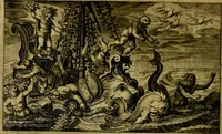 An illustration from Dan. Heinsii Lof-Sanck Van Iesus Christus, den eenigen end eeuwigen Son Godes. Met noodelicke Vytleggingen aenvvÿsende den gront van het out Christelick geloof, in den selven vervat (1616)