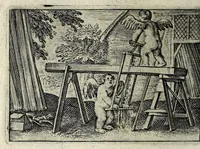 Picture 10 of 55 from Dan. Heinsii Lof-sanck van Iesus Christus den eenigen ende eeuwigen sone Godes : ende zyne andere nederduytse poemata, nieuwelijcks vermeerdert ende verbetert met de uytlegginghen (1650), leaf 184