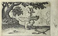 An illustration from Dan. Heinsii Lof-sanck van Iesus Christus den eenigen ende eeuwigen sone Godes : ende zyne andere nederduytse poemata, nieuwelijcks vermeerdert ende verbetert met de uytlegginghen (1650)