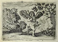 An illustration from Dan. Heinsii Lof-sanck van Iesus Christus den eenigen ende eeuwigen sone Godes : ende zyne andere nederduytse poemata, nieuwelijcks vermeerdert ende verbetert met de uytlegginghen (1650)
