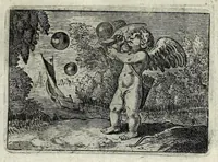 Picture 21 of 55 from Dan. Heinsii Lof-sanck van Iesus Christus den eenigen ende eeuwigen sone Godes : ende zyne andere nederduytse poemata, nieuwelijcks vermeerdert ende verbetert met de uytlegginghen (1650), leaf 199