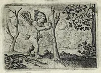 An illustration from Dan. Heinsii Lof-sanck van Iesus Christus den eenigen ende eeuwigen sone Godes : ende zyne andere nederduytse poemata, nieuwelijcks vermeerdert ende verbetert met de uytlegginghen (1650)
