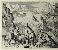 An illustration from Dan. Heinsii Lof-sanck van Iesus Christus den eenigen ende eeuwigen sone Godes : ende zyne andere nederduytse poemata, nieuwelijcks vermeerdert ende verbetert met de uytlegginghen (1650)