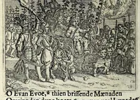 Picture 52 of 55 from Dan. Heinsii Lof-sanck van Iesus Christus den eenigen ende eeuwigen sone Godes : ende zyne andere nederduytse poemata, nieuwelijcks vermeerdert ende verbetert met de uytlegginghen (1650), leaf 280