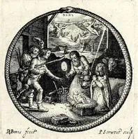 Picture 1 of 3 from Dan. Heinsii Lof-sanck van Iesus Christus, den eenigen ende eewigen sone Godes : met noodelicke vytleggingen, soo geestelicke, als vveereltlicke (1616), leaf 3