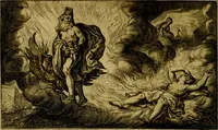 An illustration from Dan. Heinsii Nederduytsche poemata ; by een vergadert en uytgegeven door P. S (1618)