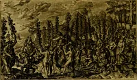 An illustration from Dan. Heinsii Nederduytsche poemata ; by een vergadert en uytgegeven door P. S (1618)