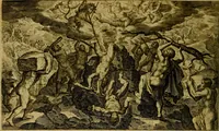 An illustration from Dan. Heinsii Nederduytsche poemata ; by een vergadert en uytgegeven door P. S (1618)