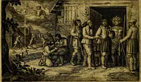 An illustration from Dan. Heinsii Nederduytsche poemata ; by een vergadert en uytgegeven door P. S (1618)