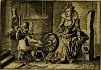 An illustration from Dan. Heinsii Nederduytsche poemata ; by een vergadert en uytgegeven door P. S (1618)