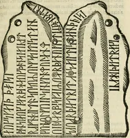 Picture 19 of 159 from Danicorum monumentorum libri sex : e spissis antiquitatum tenebris et in Dania ac Norvegia extantibus ruderibus (1643), leaf 180