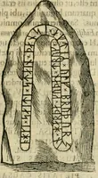Picture 34 of 159 from Danicorum monumentorum libri sex : e spissis antiquitatum tenebris et in Dania ac Norvegia extantibus ruderibus (1643), leaf 248