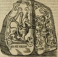 Picture 98 of 159 from Danicorum monumentorum libri sex : e spissis antiquitatum tenebris et in Dania ac Norvegia extantibus ruderibus (1643), leaf 401