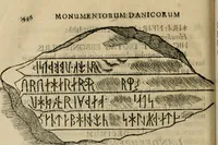 Picture 115 of 159 from Danicorum monumentorum libri sex : e spissis antiquitatum tenebris et in Dania ac Norvegia extantibus ruderibus (1643), leaf 517