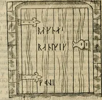 Picture 144 of 159 from Danicorum monumentorum libri sex : e spissis antiquitatum tenebris et in Dania ac Norvegia extantibus ruderibus (1643), leaf 571