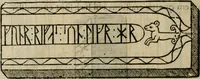 Picture 146 of 159 from Danicorum monumentorum libri sex : e spissis antiquitatum tenebris et in Dania ac Norvegia extantibus ruderibus (1643), leaf 573