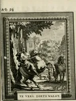 An illustration from Daniël Willinks Bloemkrans van christelyke liefde- en zeededichten ; nevens eenige Christelyke gezangen (1714)