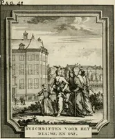 An illustration from Daniël Willinks Bloemkrans van christelyke liefde- en zeededichten ; nevens eenige Christelyke gezangen (1714)