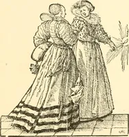 An illustration from Danziger Frauentrachtenbuch (1886)