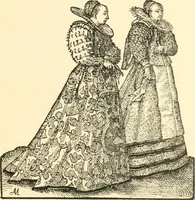 An illustration from Danziger Frauentrachtenbuch (1886)