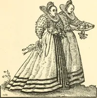An illustration from Danziger Frauentrachtenbuch (1886)